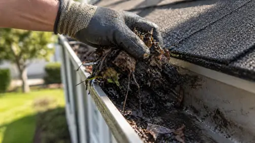Gutter cleaning service from Clear Exterior